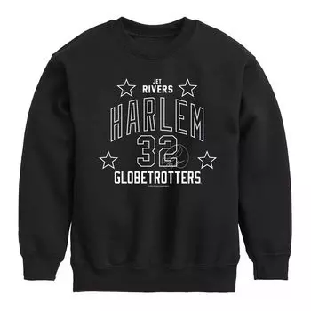 Толстовка с рисунком Harlem Globetrotters Jet 32 для мальчиков 8–20 лет Licensed Character, черный