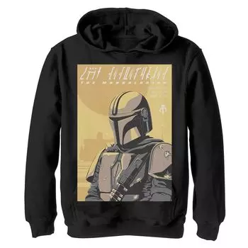 Толстовка с рисунком и портретом «Звездные войны: Мандалорский охотник за головами» для мальчиков 8–20 лет Star Wars