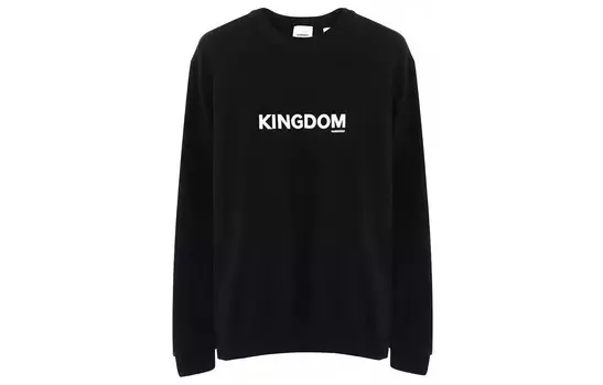 Толстовка с рисунком Kingdom Burberry, черный