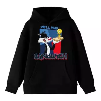 Толстовка с рисунком Looney Tunes Sylvester для мальчиков 8–20 лет Licensed Character