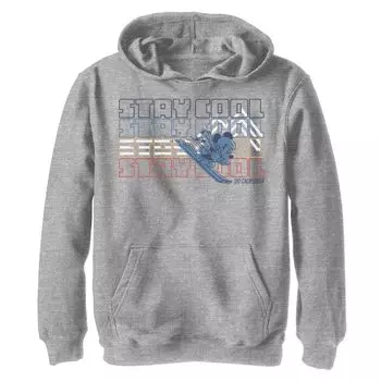 Толстовка с рисунком «Лыжный Калифорния» Disney's Mickey Mouse для мальчиков 8–20 лет «Stay Cool Ski California» Disney