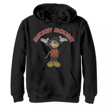 Толстовка с рисунком Микки в стиле ретро для мальчиков 8–20 лет Disney's Mickey & Friends Licensed Character