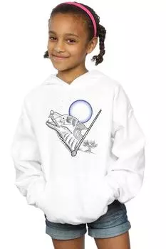 Толстовка с рисунком оборотня Harry Potter, белый