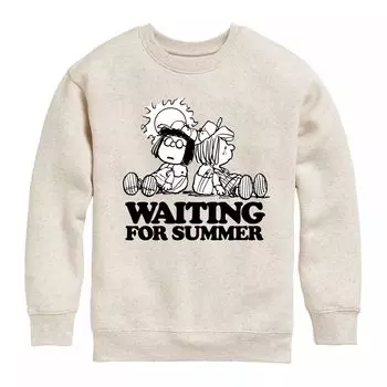 Толстовка с рисунком Peanuts Marcie and Peppermint Patty для мальчиков 8–20 лет в ожидании лета Licensed Character