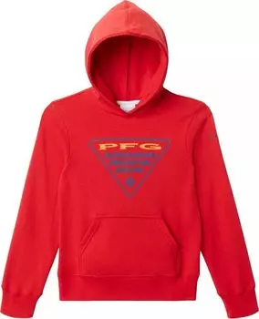 Толстовка с рисунком PFG для мальчиков Columbia, красный