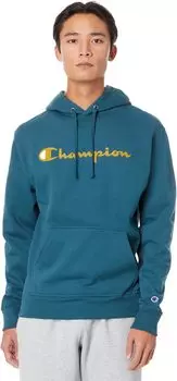 Толстовка с рисунком Powerblend Champion, цвет Metallic Teal