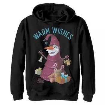 Толстовка с рисунком «Рождественская елка» Disney's Frozen Boys 8-20 Olaf Warm Wishes Licensed Character