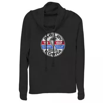 Толстовка с рисунком Shelby Cobra 1962 Venice California для юниоров с воротником-хомутом и рисунком Licensed Character