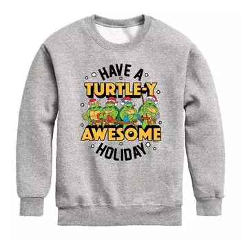Толстовка с рисунком TMNT Awesome Holiday для мальчиков 8–20 лет Licensed Character