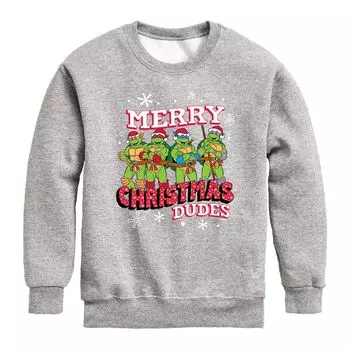 Толстовка с рисунком TMNT Merry Christmas для мальчиков 8–20 лет Licensed Character