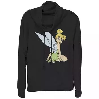 Толстовка с рисунком улыбающейся улыбки Disney's Peter Pan Juniors' Tinkerbell Licensed Character