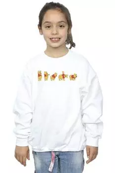 Толстовка с рисунком Винни-Пуха Disney, белый