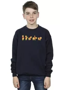 Толстовка с рисунком Винни-Пуха Disney, темно-синий