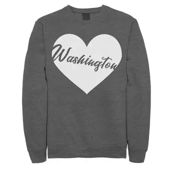Толстовка с рисунком Washington Heart для юниоров