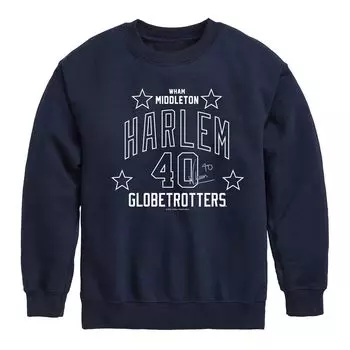 Толстовка с рисунком Wham для мальчиков 8–20 лет Harlem Globetrotters Licensed Character, синий