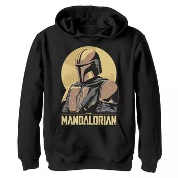 Толстовка с рисунком «Звездные войны Mando Sunset» для мальчиков 8–20 лет Star Wars