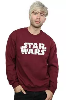 Толстовка с рождественским логотипом Star Wars, красный