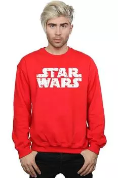 Толстовка с рождественским логотипом Star Wars, красный