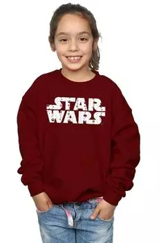Толстовка с рождественским логотипом Star Wars, красный