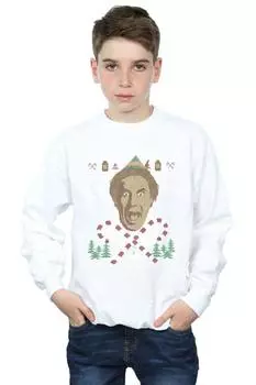 Толстовка с рождественской ярмаркой Isle Elf, белый