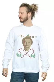 Толстовка с рождественской ярмаркой Isle Elf, белый