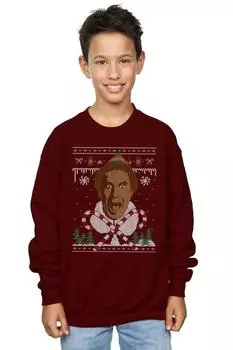 Толстовка с рождественской ярмаркой Isle Elf, красный