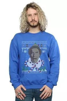 Толстовка с рождественской ярмаркой Isle Elf, синий