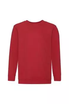 Толстовка с рукавами Fruit of the Loom, красный
