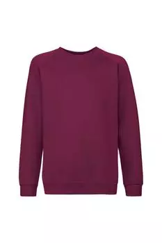 Толстовка с рукавами реглан Fruit of the Loom, красный