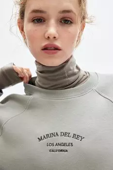 Толстовка с рукавами реглан H&M, зеленый