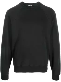 Толстовка с рукавами реглан TOM FORD, черный