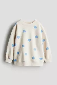 Толстовка с шероховатой внутренней стороной H&M, мультиколор