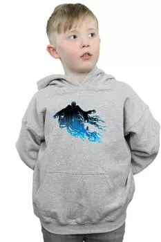 Толстовка с силуэтом Дементора Harry Potter, серый