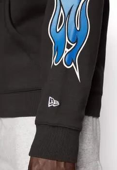 Толстовка с символикой MLB LOS ANGELES DODGERS HOODED LONG SLEEVE New Era, черный