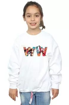 Толстовка с символом Wonder Woman 84 DC Comics, белый