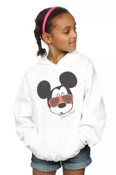 Толстовка с солнцезащитными очками Микки Мауса Disney, белый