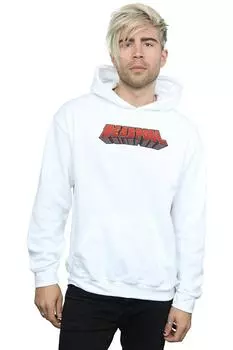 Толстовка с текстовым логотипом Дэдпула Marvel, белый