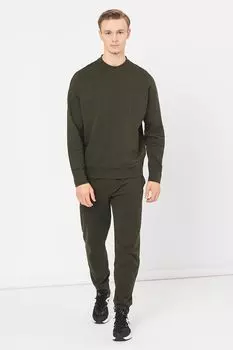Толстовка с тисненым логотипом Armani Exchange, зеленый
