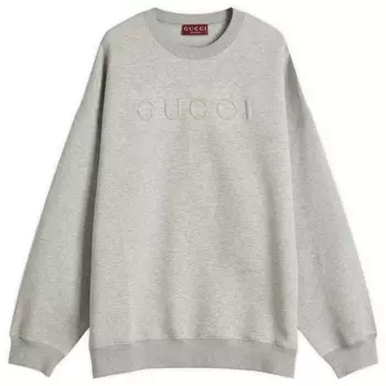 Толстовка с тисненым логотипом Gucci, мультиколор