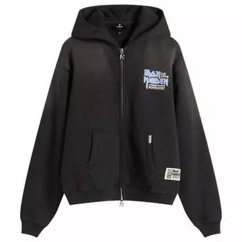 Толстовка с юбилеем Iron Maiden Represent, черный