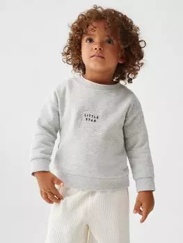 Толстовка с украшением Baby Rockstar Mango, средне-серый