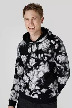 Толстовка с узором батик Colin'S, черный