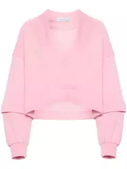 Толстовка с V-образным вырезом Ioana Ciolacu, розовый