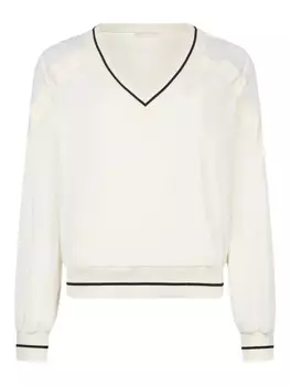 Толстовка с V-образным вырезом LIU JO, белый