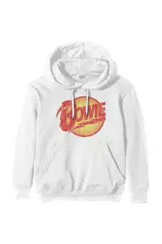 Толстовка с винтажным логотипом Diamond Dogs David Bowie, белый