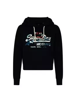 Толстовка с винтажным логотипом классическая Superdry, синий