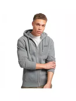 Толстовка с винтажным логотипом Superdry, серый