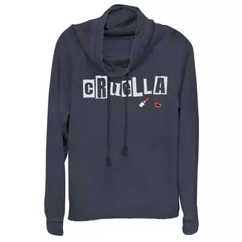 Толстовка с воротником-хомутом и логотипом Lipstick Disney's Cruella Juniors Licensed Character