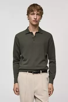 Толстовка с воротником Mango