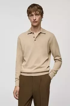 Толстовка с воротником Mango